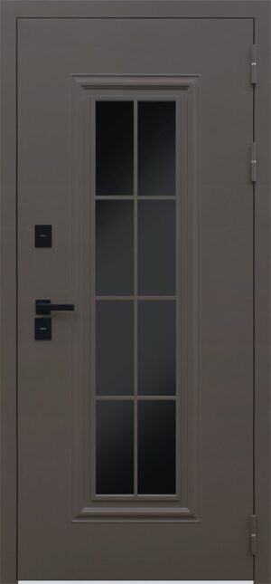 Стальная дверь Тундра с окном терморазрыв 3к 2050x960 103кг