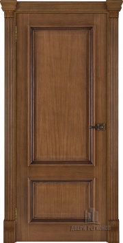Дверь Корсика (широкий фигурный багет) Patina Antico