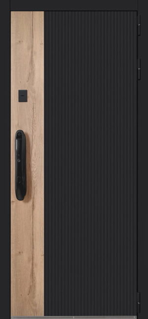 Стальная дверь Конструктор с биометрическим замком DZ 888 2050x960 110кг